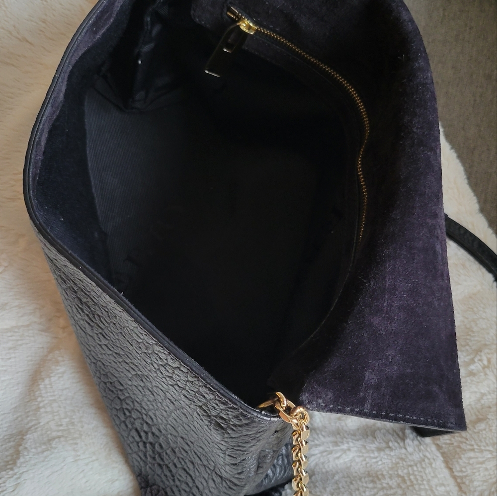 Burberry crossbody clutch - calf grain leather - Picture 3 of 3